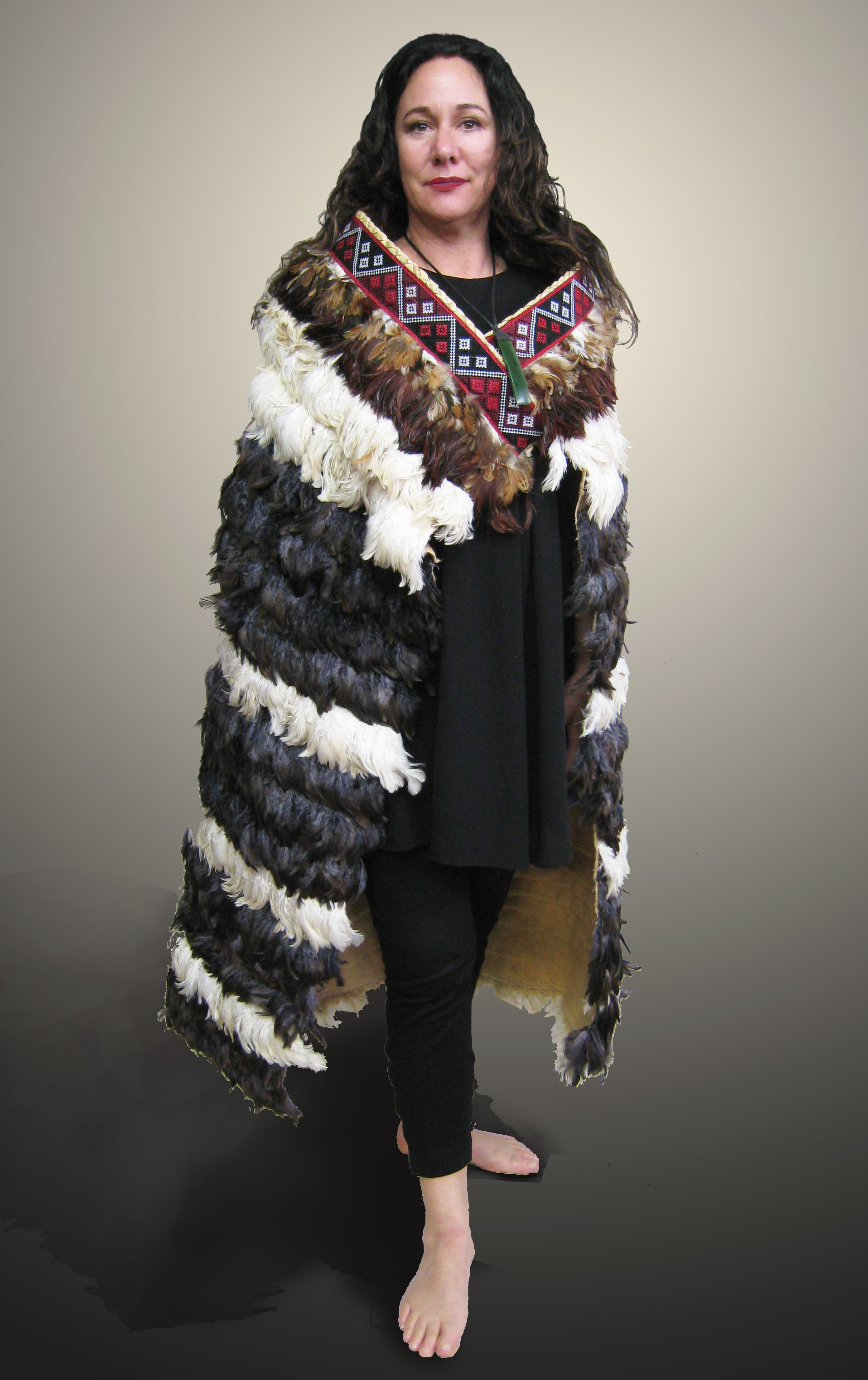 Feather Korowai First Scene NZ's largest prop & costume hire company.